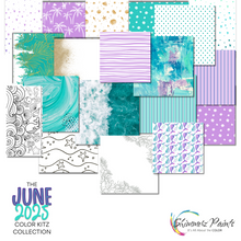 Load image into Gallery viewer, Color Kitz - The June 2025 Paper Kit
