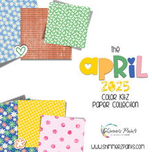Load image into Gallery viewer, Color Kitz - The April 2025 Paper Kit