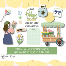 Load image into Gallery viewer, Color Kitz - The May 2025 Paper Kit