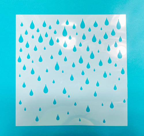 Embellishmentz - Rain Drops Stencil