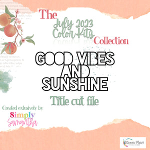 Color Kitz - The July 2023 Paint Collection