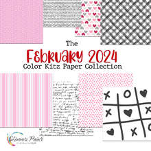 Load image into Gallery viewer, Color Kitz - The February 2024 Paper Collection