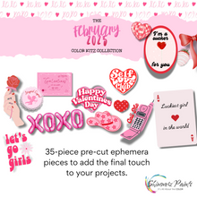 Load image into Gallery viewer, Color Kitz - The February 2025 Paper Kit