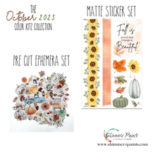 Load image into Gallery viewer, Color Kitz - The October Paint + Paper Bundle Collection