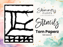 Load image into Gallery viewer, StencilZ - Torn Paperz