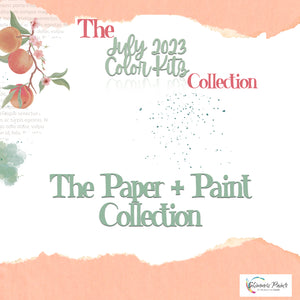 Color Kitz - The July Paint + Paper Bundle Collection