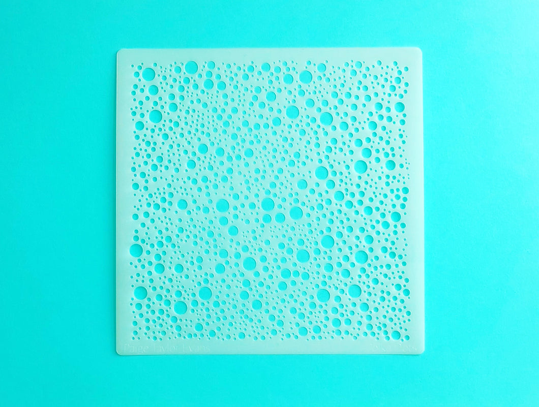 Stencilz - Polka Dots by Paige Taylor Evans