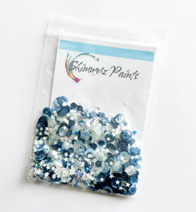 Shimmerz Sequinz : Feeling Blue