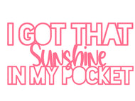 Cut Filez - Sunshine in My Pocket