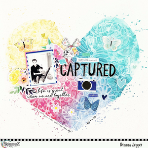 Cut Filez: Flower Heart by Paige Taylor Evans