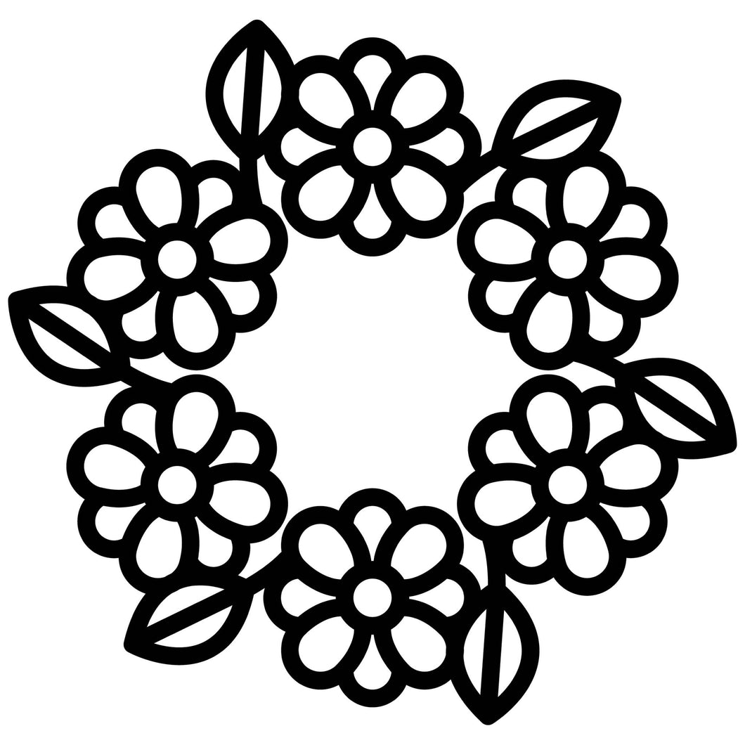 Cut Filez - Spring Wreath