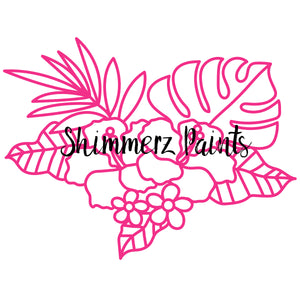 Cut Filez - Hibiscus Flower by Paige Taylor Evans