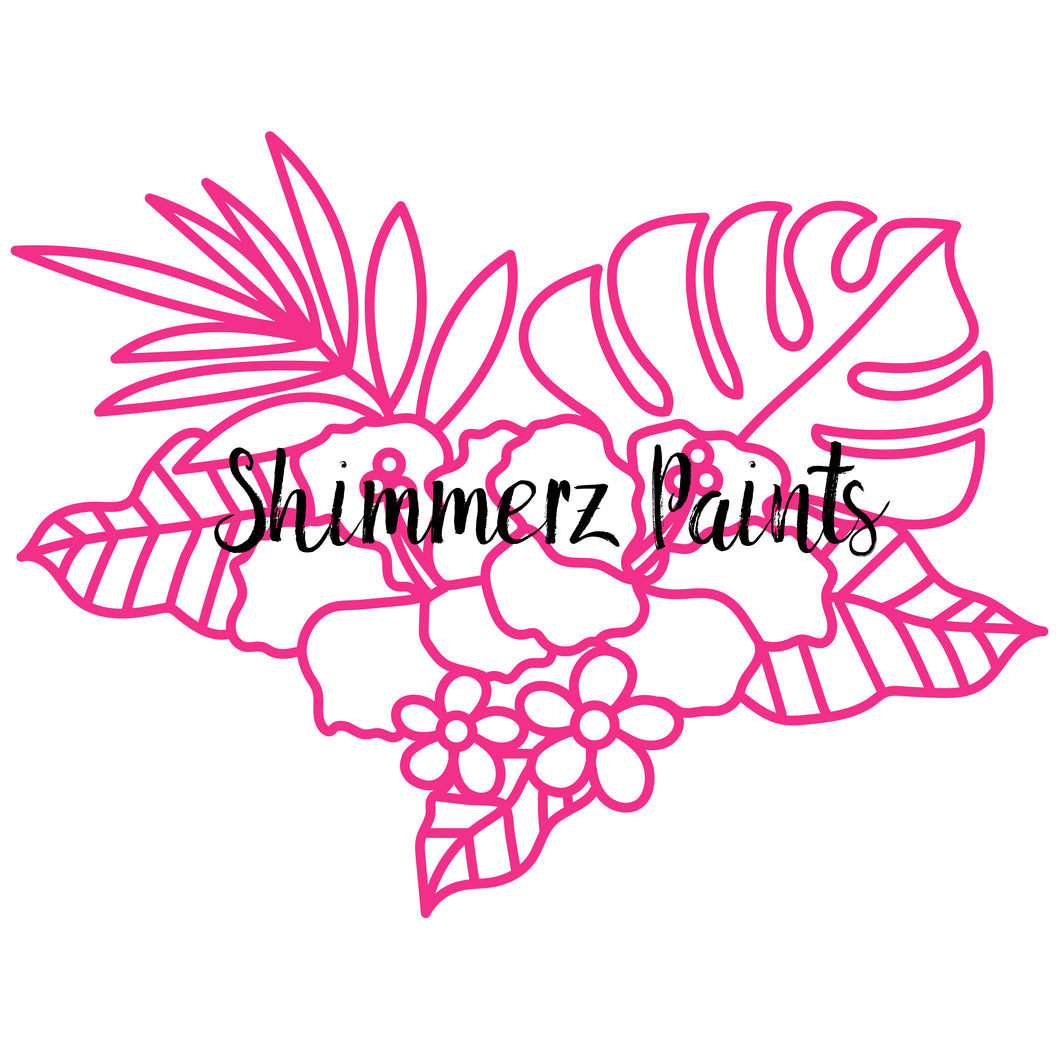Cut Filez - Hibiscus Flower by Paige Taylor Evans