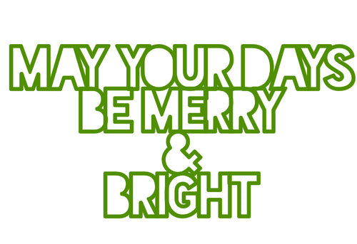 Cut Filez - Merry + Bright
