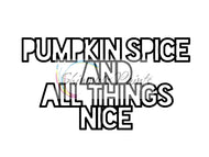 Cut Filez - Pumpkin Spice & All Things Nice